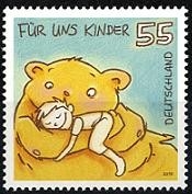 Bund, Michel Nr. 2818 postfrisch - Für uns Kinder 2010 - Teddybär