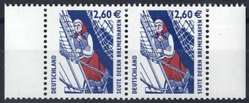 Bund, Michel Nr. 2322 postfrisch waagerechtes Paar