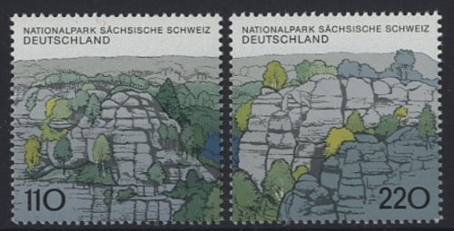 Bund, Michel Nr. 1997-1998 postfrisch - Einzelmarken aus Block 44