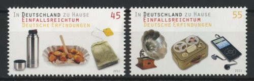 Bund, Michel Nr. 2891-2892 postfrisch - In Deutschland zu Hause - Einfallsreichtum