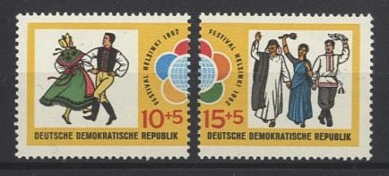 DDR, MiNr. 905-906 Einzelmarken postfrisch