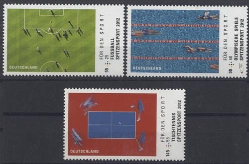 Bund, Michel Nr. 2924-2926 postfrisch - Fußball EM, Olympische Spiele, Tischtennis