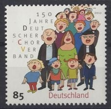 Bund, Michel Nr. 2939 postfrisch - 150 Jahre Deutscher Chorverband