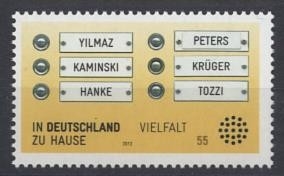 Bund, Michel Nr. 2941 postfrisch - In Deutschland zuhause Vielfalt