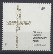 Bund, Michel Nr. 2958 postfrisch - 50 Jahre zweites Vatikanisches Konzil