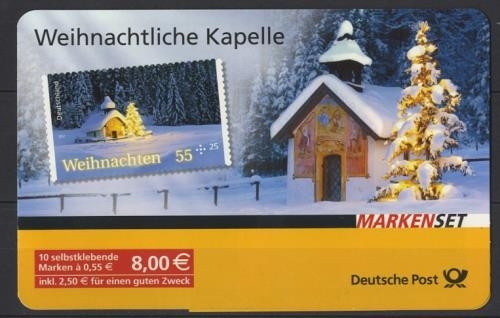 Bund, Markenheftchen MH 91 postfrisch - Wohlfahrt Weihnachten