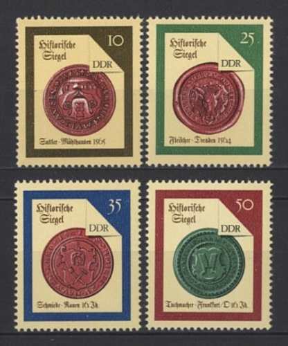 DDR, MiNr. 3156-3159 postfrisch Einzelmarken