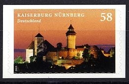 Bund, Michel Nr. 2978 postfrisch - Kaiserburg Nürnberg selbstklebend
