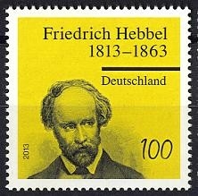 Bund, Michel Nr. 2990 postfrisch - Friedrich Hebbel