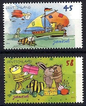 Bund, Michel Nr. 2992-2993 postfrisch - Janosch-Zeichnungen