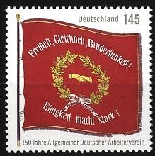 Bund, Michel Nr. 2997 postfrisch - Deutscher Arbeiterverein