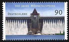 Bund, Michel Nr. 3000 postfrisch - Möhnetalsperre