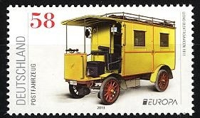 Bund, Michel Nr. 3007 postfrisch - Postfahrzeuge - Europa CEPT 2013