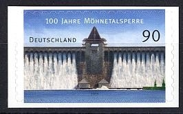 Bund, Michel Nr. 3009 postfrisch - Möhnetalsperre selbstklebend