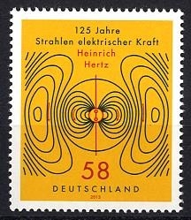 Bund, Michel Nr. 3036 postfrisch - Heinrich Hertz