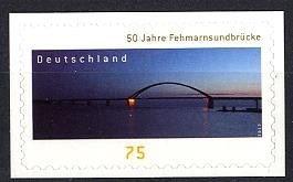 Bund, Michel Nr. 3003 postfrisch - Fehmarnsundbrücke selbstklebend