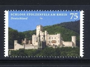 Bund, Michel Nr. 3049 postfrisch - Schloss Stolzenfels am Rhein