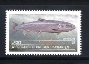 Bund, Michel Nr. 3051 postfrisch - Wiederansiedlung von Fischarten (I), Atlantischer Lachs