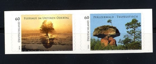Bund, Michel Nr. 3080-3081 postfrisch - Wildes Deutschland - selbstklebend