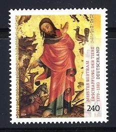 Bund, Michel Nr. 3085 postfrisch - Erschaffung der Tiere; Gemälde