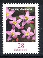Bund, Michel Nr. 3088 postfrisch - Freimarke Blumen: 28 cent Tausendgüldenkraut