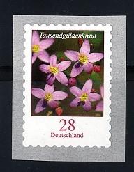 Bund, Michel Nr. 3094 postfrisch - Freimarke Blumen Tausendgüldenkraut - selbstklebend