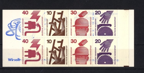 Bund MH Markenheftchen 20 d II postfrisch