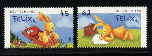 Bund, Michel Nr. 3140-3141 postfrisch - Felix, der Hase