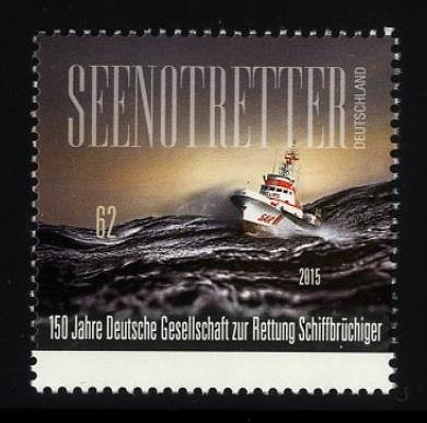 Bund, Michel Nr. 3153 postfrisch - Deutsche Gesellschaft zur Rettung Schiffbrüchiger