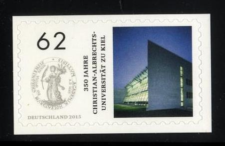 Bund, Michel Nr. 3155 postfrisch - Christian-Albrechts-Universität, Kiel - selbstklebend
