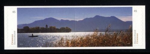 Bund, Michel Nr. 3167-3168 postfrisch - Panorama Chiemsee - selbstklebend
