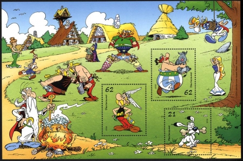 Bund, Block 80 postfrisch - Asterix und Obelix
