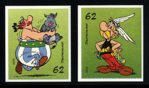 Bund, Michel Nr. 3178-3179 postfrisch - Asterix und Obelix - selbstklebend