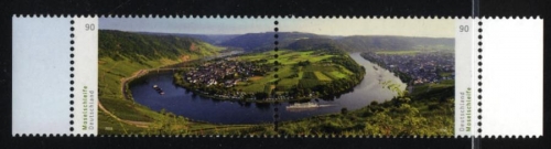 Bund, Michel Nr. 3225-3226 postfrisch - Panorama Moselschleife