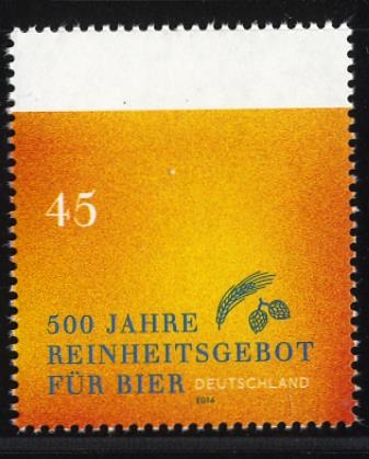 Bund, Michel Nr. 3229 postfrisch - 500 Jahre Reinheitsgebot für Bier