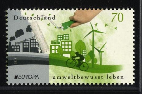 Bund, Michel Nr. 3238 postfrisch - Europa 2016 - Umweltbewusst leben