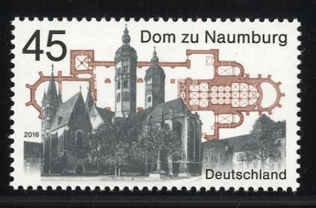 Bund, Michel Nr. 3264 postfrisch - Dom zu Naumburg