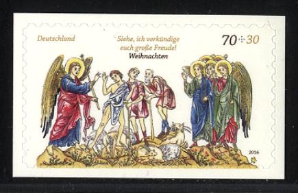 Bund, Michel Nr. 3268 postfrisch - Weihnachten - selbstklebend