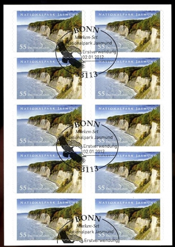 Bund, Folienblatt 18 gestempelt ESST - MiNr. 2908 - Nationalpark Jarsmund