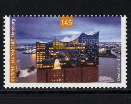 Bund, Michel Nr. 3278 postfrisch - Eröffnung der Elbphilharmonie, Hamburg