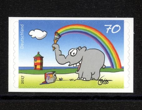 Bund, Michel Nr. 3295 postfrisch - Ottifant - selbstklebend
