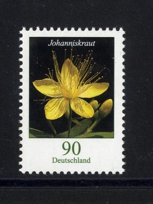 Bund, Michel Nr. 3304 postfrisch - Freimarke Blumen 90 cent Johanniskraut (Hypericum hircinum)