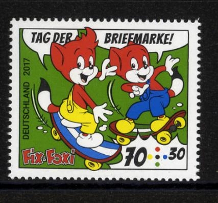 Bund, Michel Nr. 3331 postfrisch - Comicfüchse Fix & Foxi