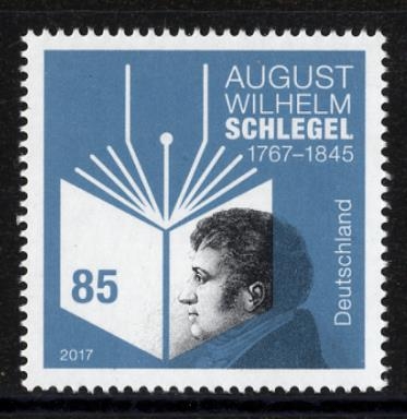 Bund, Michel Nr. 3332 postfrisch - August Wilhelm Schlegel