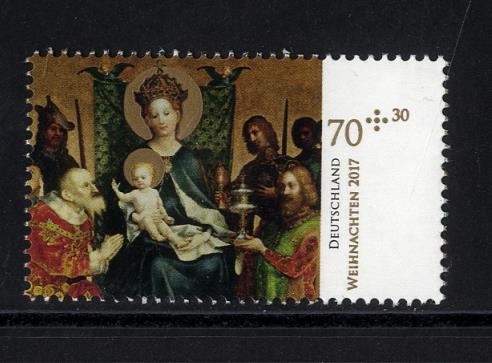 Bund, Michel Nr. 3340 postfrisch - Weihnachten 2017