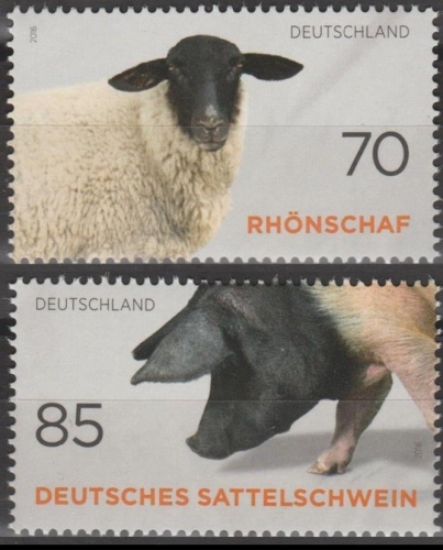 Bund, MiNr. 3261-3262 postfrisch - Einzelmarken aus Block 81