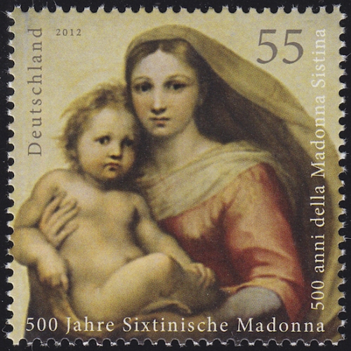 Bund, MiNr. 2919 postfrisch - Einzelmarke aus Block 79 - Sixtinische Madonna