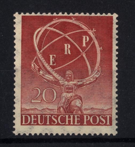 Berlin, Michel Nr. 71 postfrisch - Marshallplan ERP