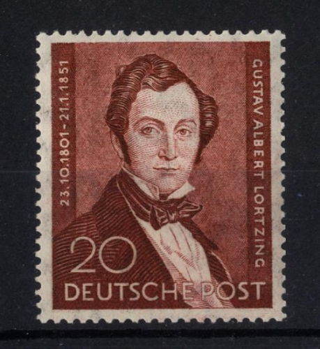 Berlin, Michel Nr. 74 postfrisch - Gustav Albert Lortzing