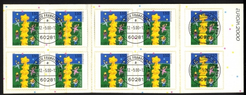 Bund, Markenheftchen MH 41 gestempelt - Europa CEPT 2000